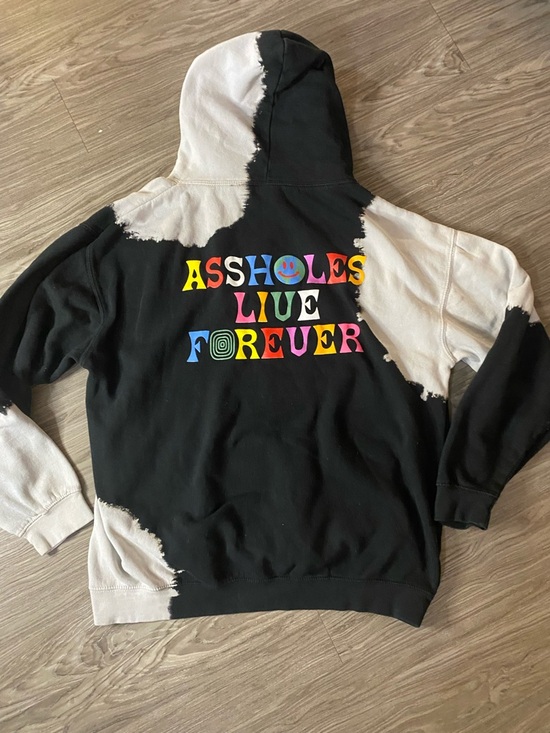 Linda Finegold “Assholes Live Forever” Graphic Hoodie – XL - Picture 7 of 8